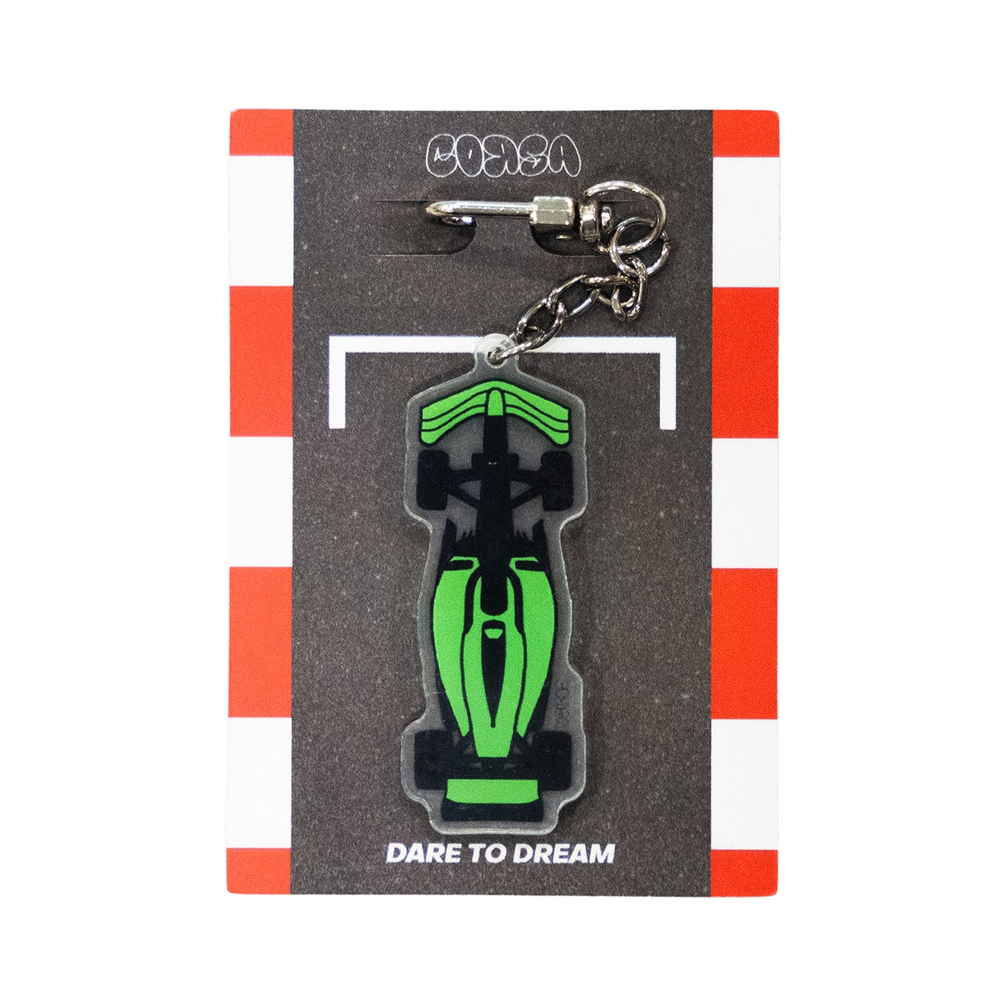 F1 CAR KEYCHAIN