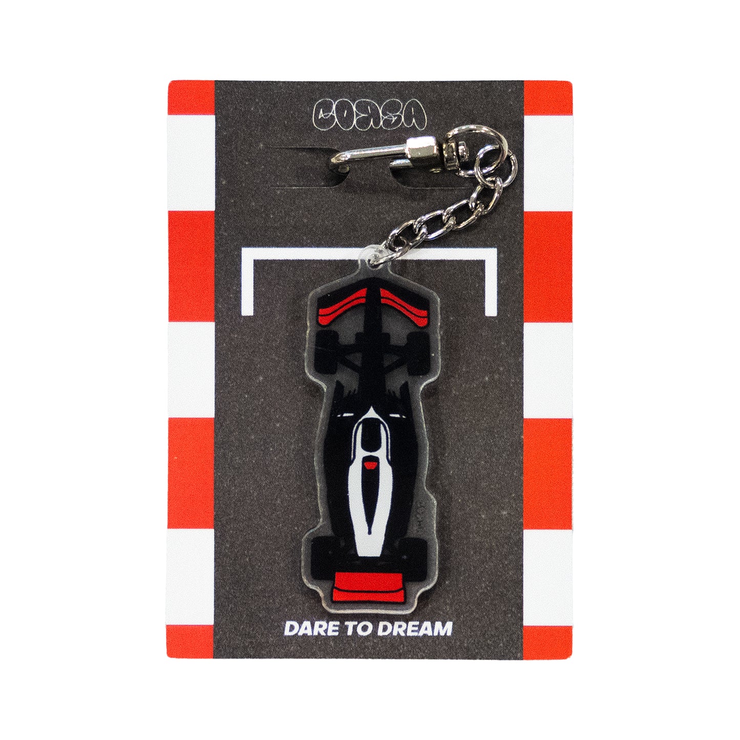F1 CAR KEYCHAIN