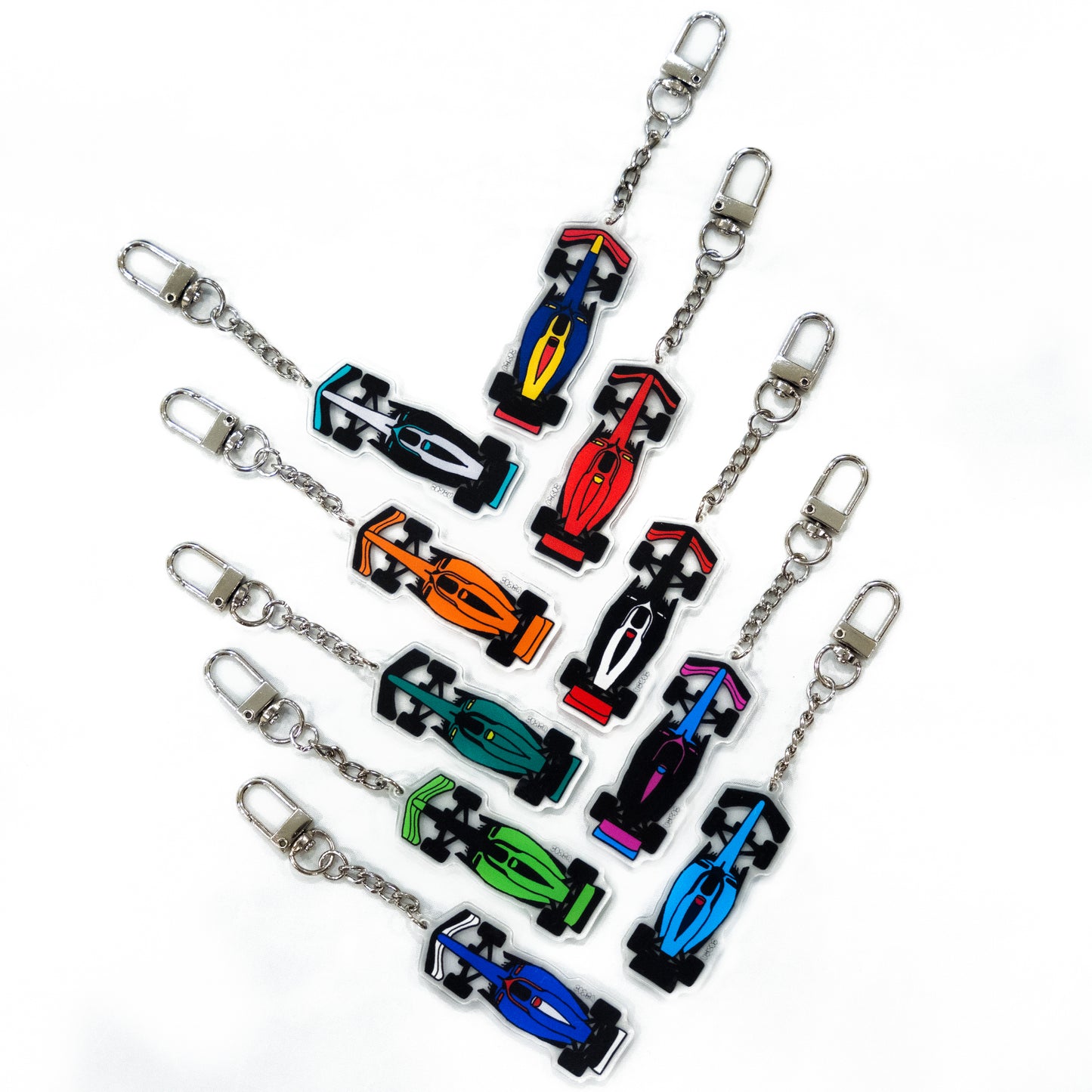 F1 CAR KEYCHAIN
