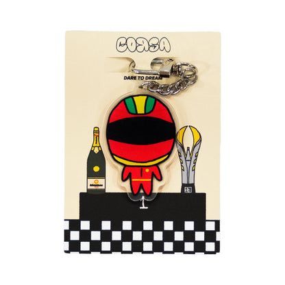 F1 DRIVER KEYCHAIN