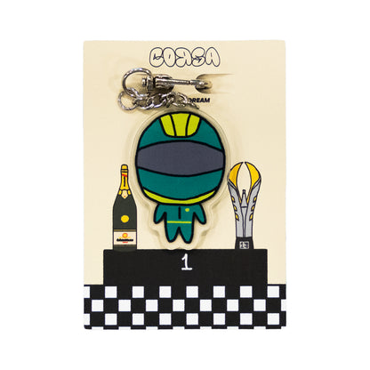 F1 DRIVER KEYCHAIN