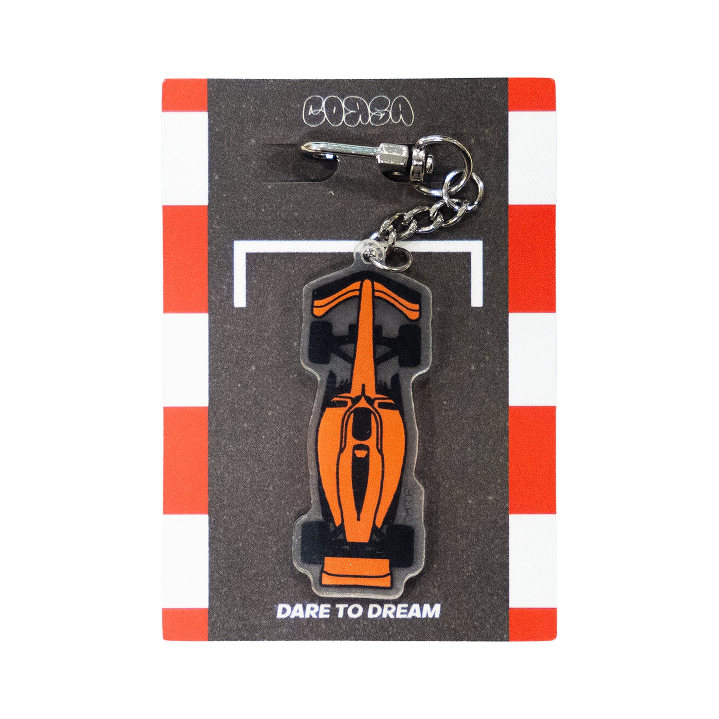 F1 CAR KEYCHAIN