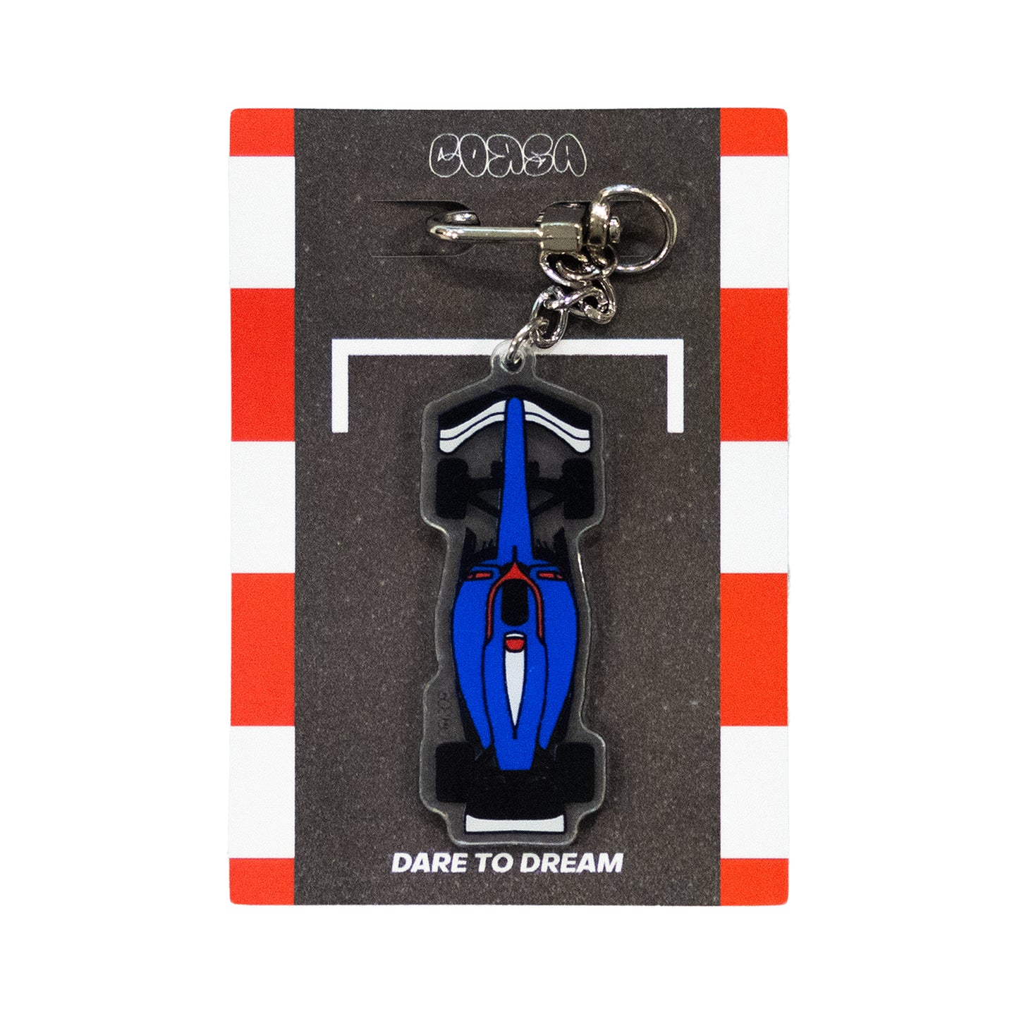 F1 CAR KEYCHAIN