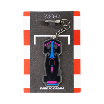 F1 CAR KEYCHAIN