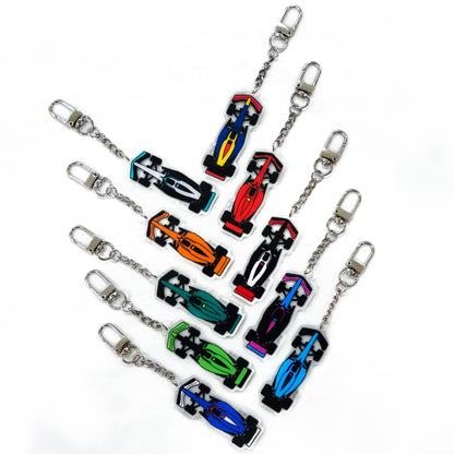 F1 CAR KEYCHAIN