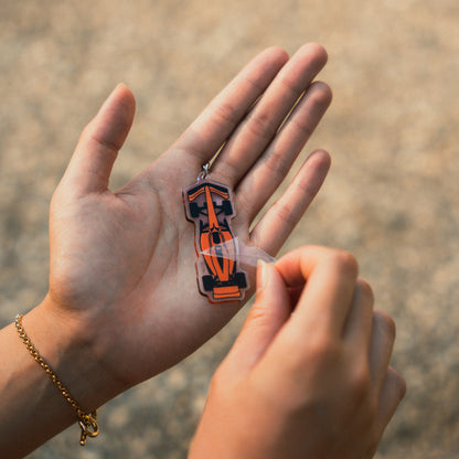 F1 CAR KEYCHAIN